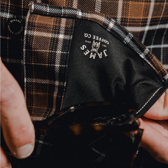 DIXXON JAMES COFFEE CO. FLANNEL - Picture 7 of 11